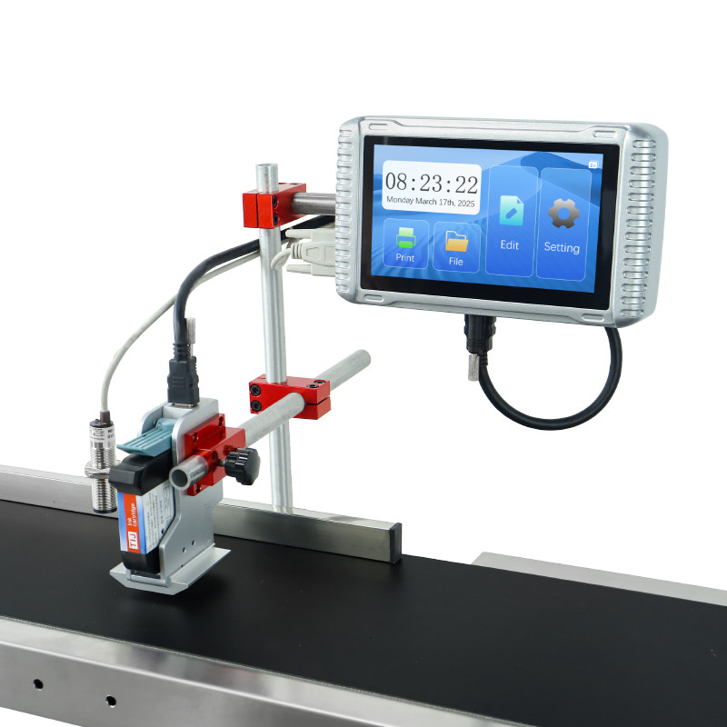 Automatic online thermal inkjet printer without conveyor printing batch number