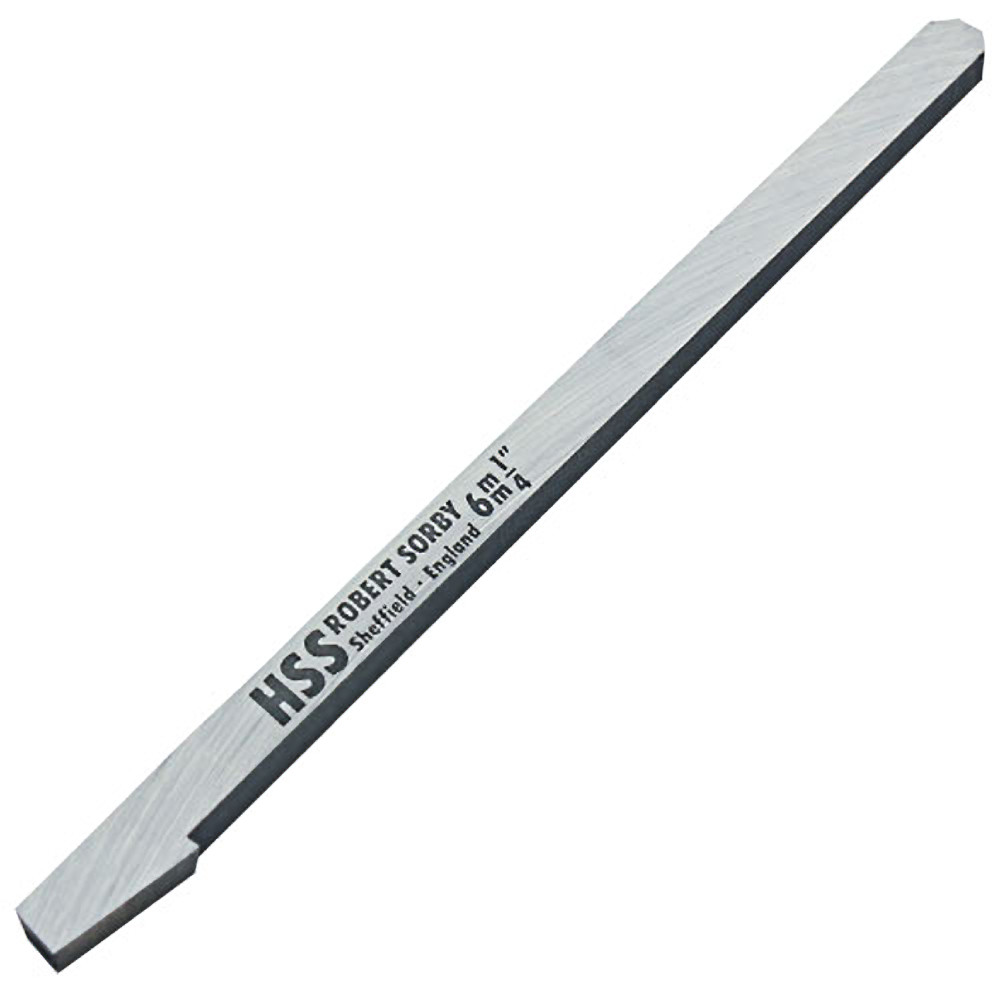 Robert Sorby #888/12 1/4" Micro Tool Diamond Undercut Scraper Blade
