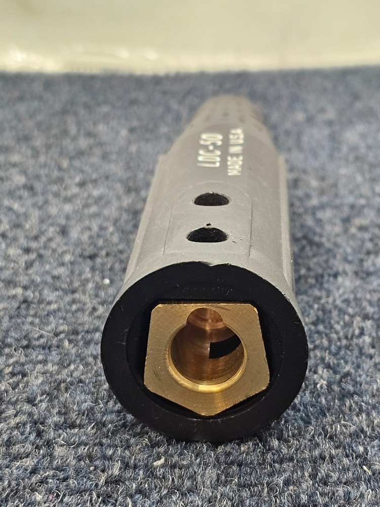 Lenco LDC-50: Black Dinse Style Cable Connector