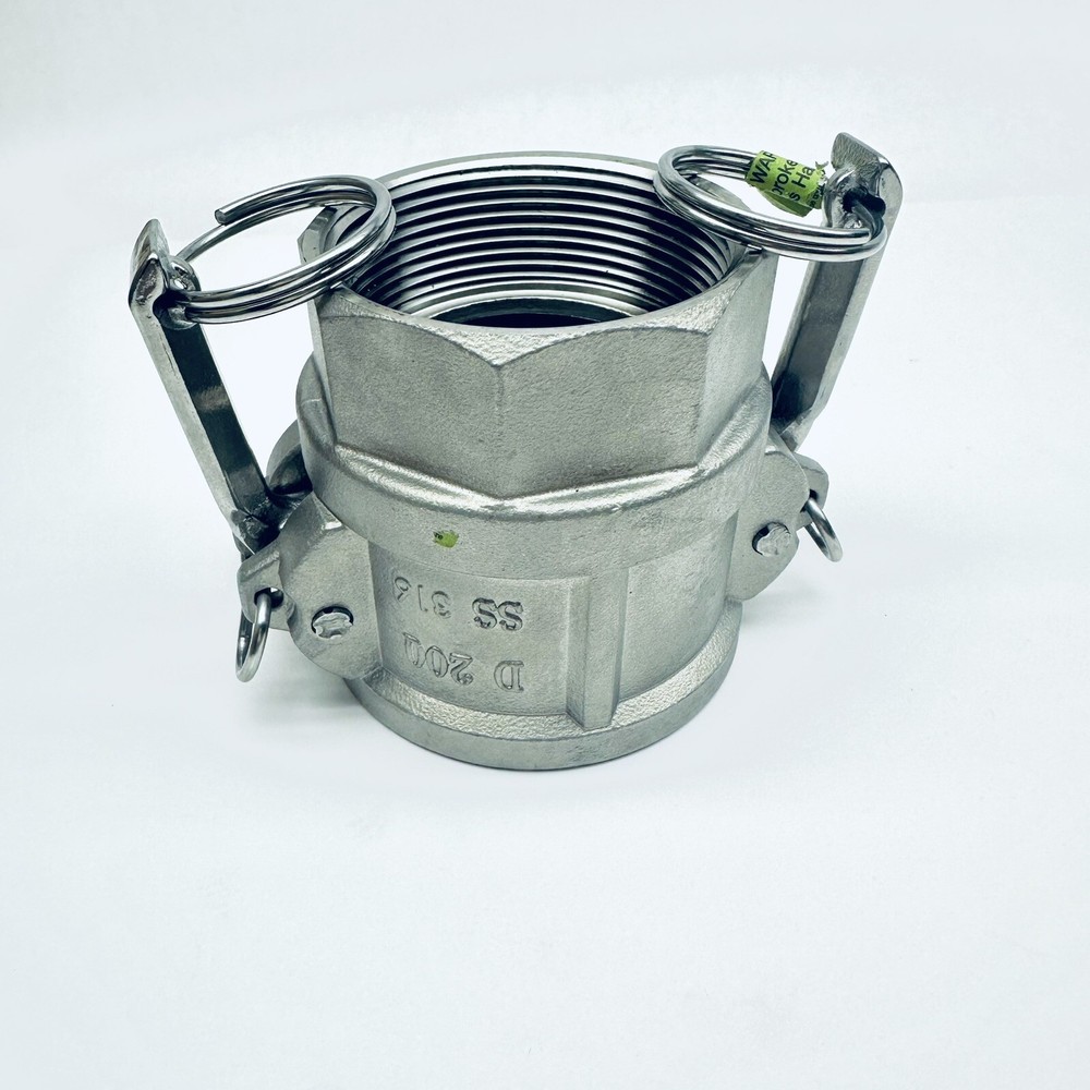 SS 316 CAMLOCK-D200 2" D SERIES