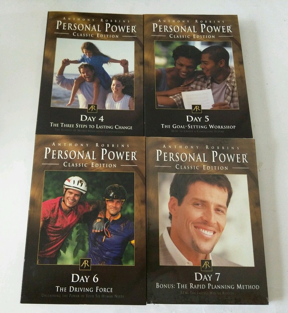 Personal Power - Classic Edition (CD, 1996) ANTHONY ROBBINS