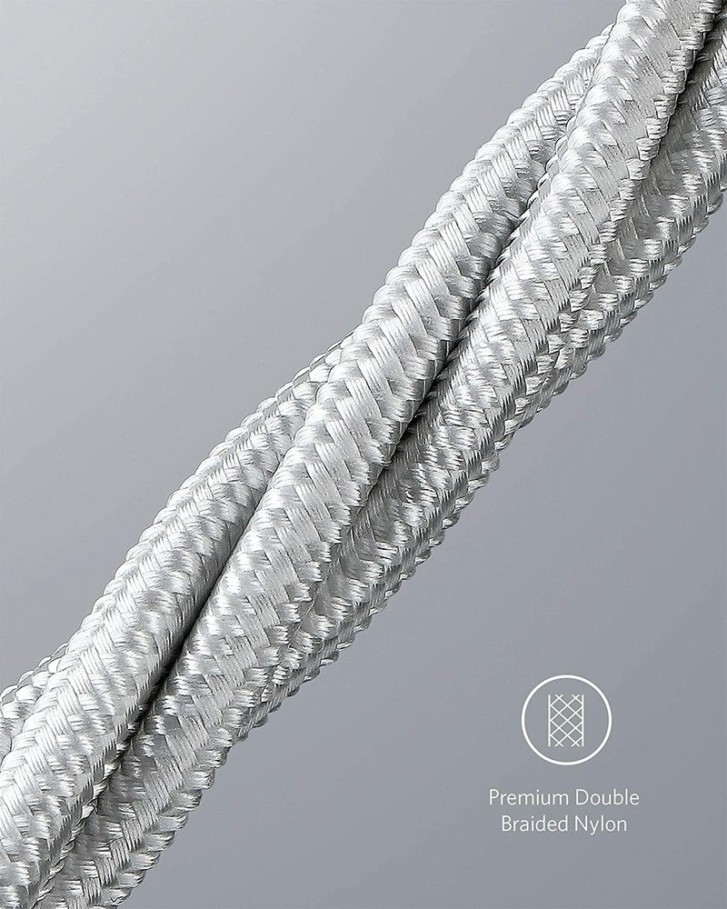 Anker Nylon USB C Cable 100W 10ft Fast Charge Date Sync for MAC/Galaxy S20/Pixel