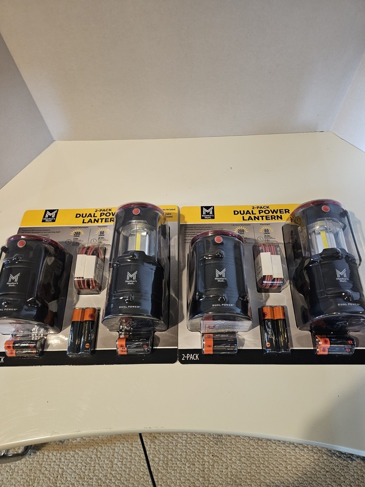 Members Mark 2-pack Dual Power Laterns