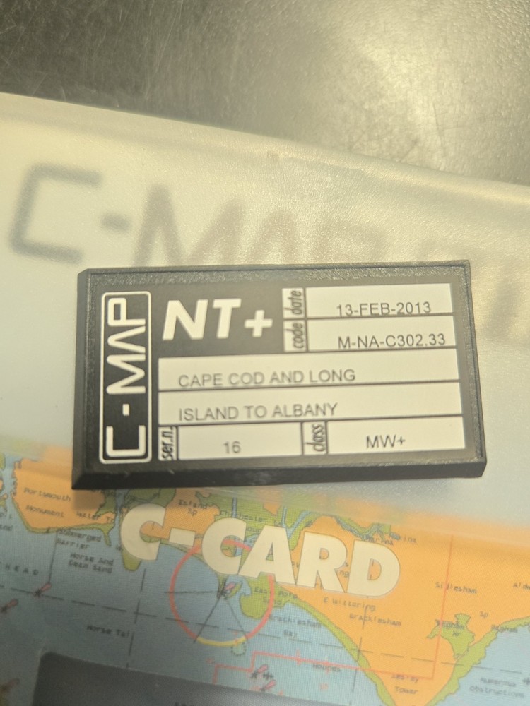 C map nt+ cape cod and long island to albany (A1B7)