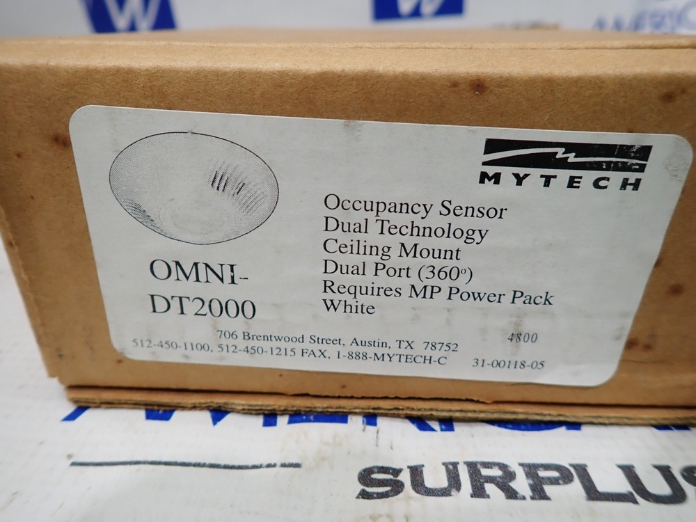 Mytech OMNI DT2000 Occupancy Sensor Dual Technology Ceiling Mount