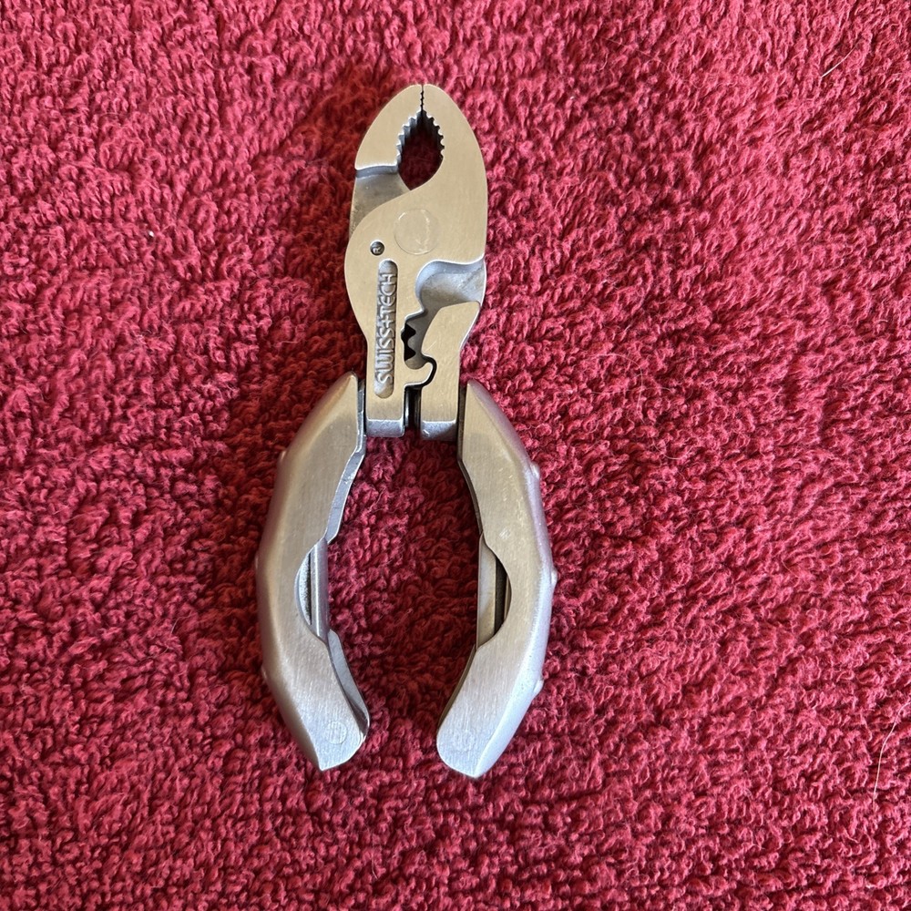 Vintage Swiss Tech multi tool Channel Locks Clean Never Used