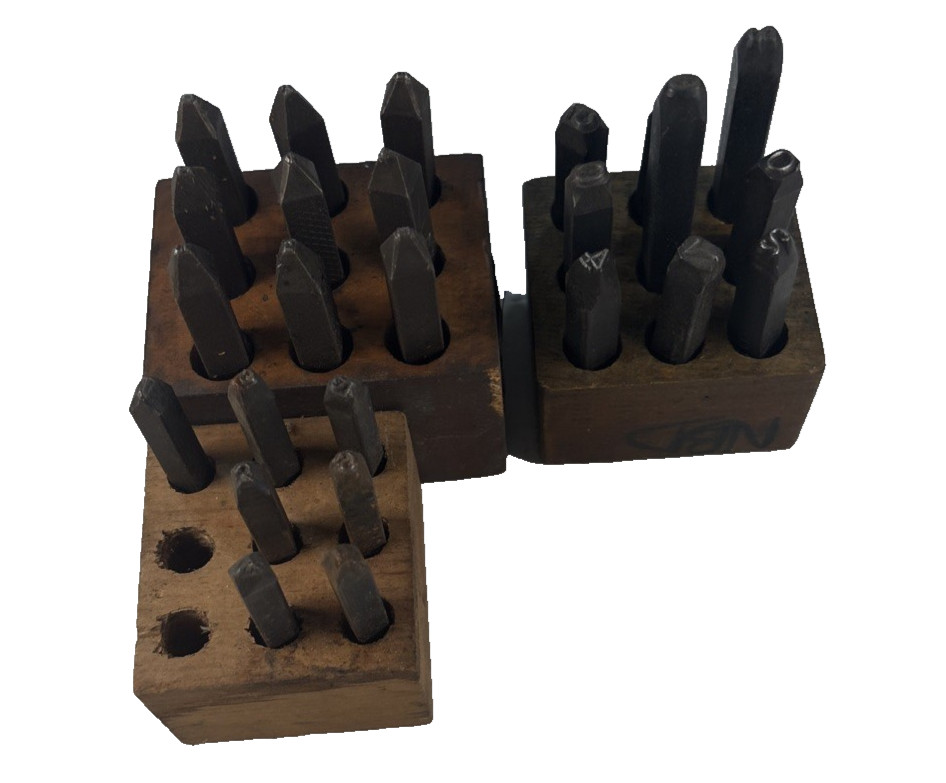 Number stamping sets