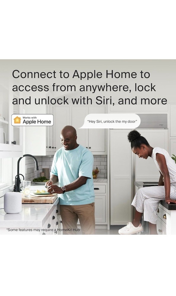 Level Bolt Smart Deadbolt Make Your Lock Smart & Keep Your Existing Hardware NEW