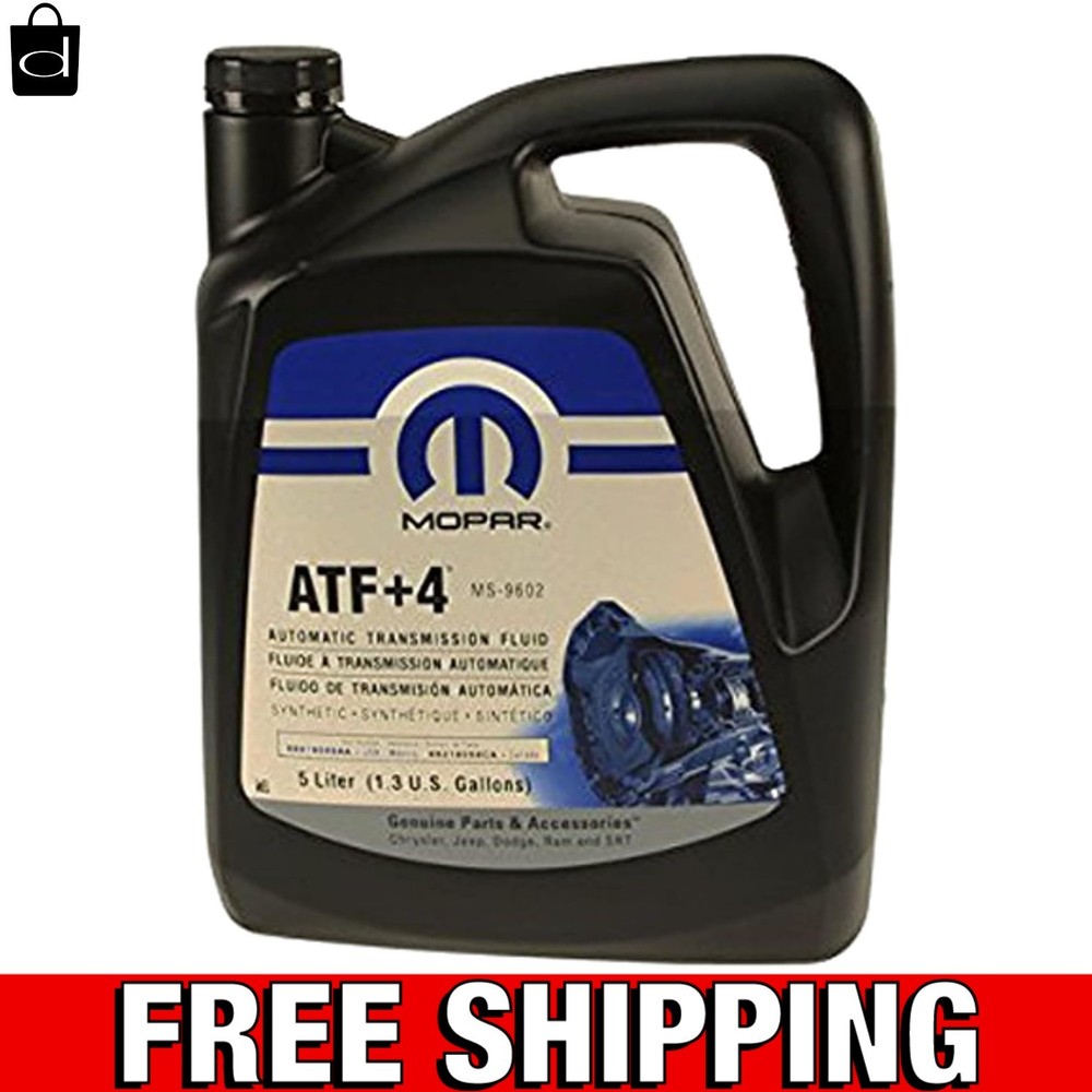 Mopar Automatic Transmission Fluid 5 Liters - ATF+4 for Optimal Performance