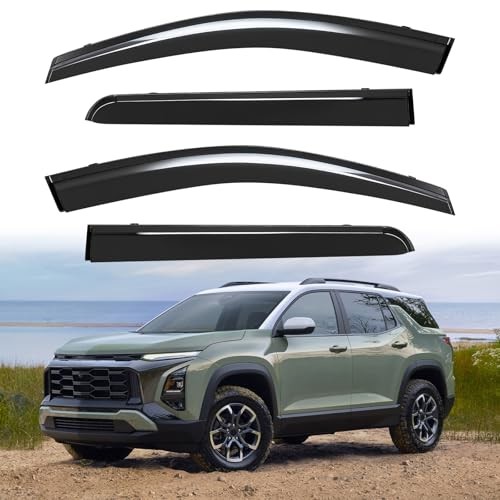 Window Visors Rain Guards Compatible with 2025 2026 Chevrolet/Chevy Equinox