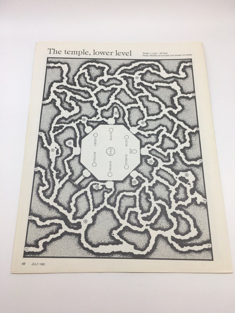 Dungeons & Dragons CHAGMAT Module AD&D (Dragon Magazine, 1982)