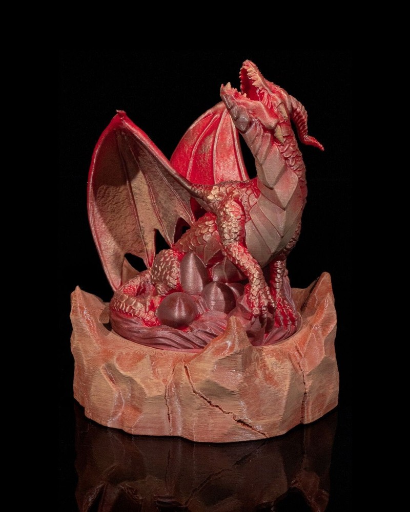 Dragon Humidifier With Red LED