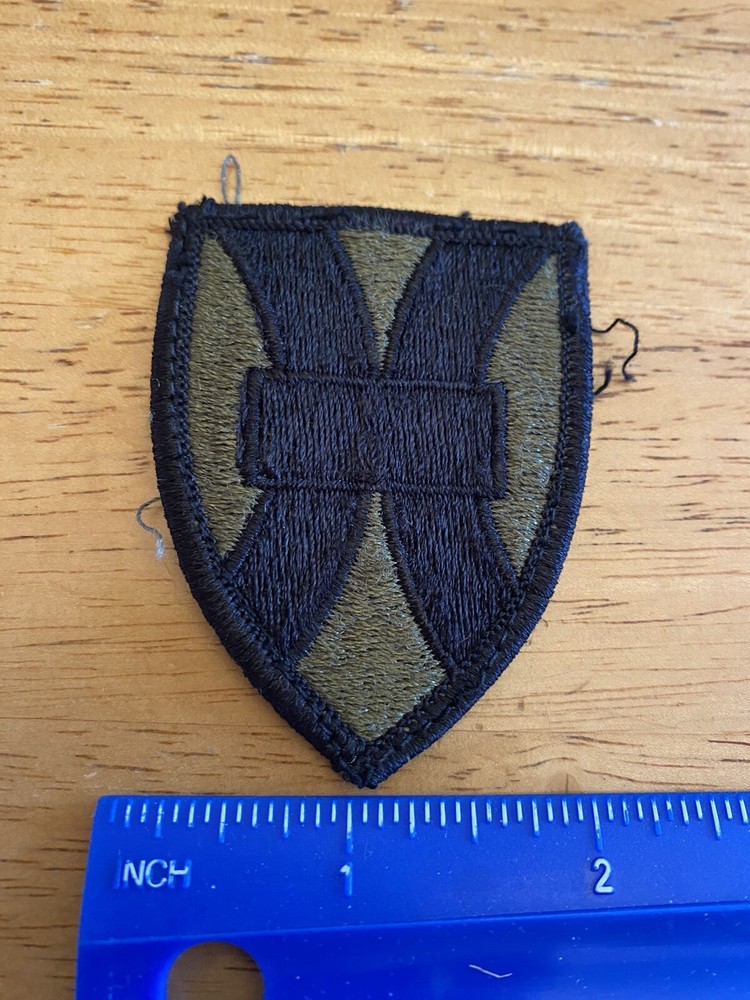 US Army 21st Sustainment Command Subdued Patch INV5658