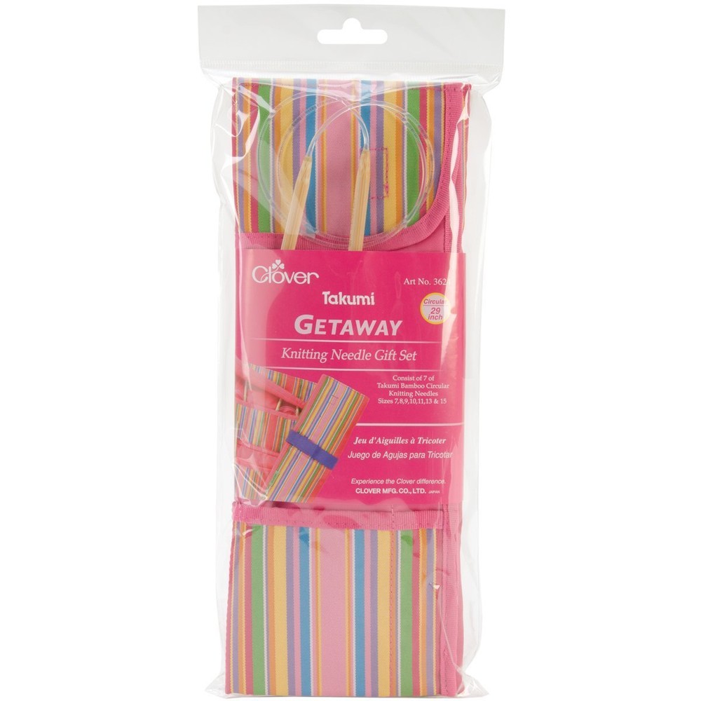 Clover Getaway Knitting Needle Gift Set (29" Circular) #3624