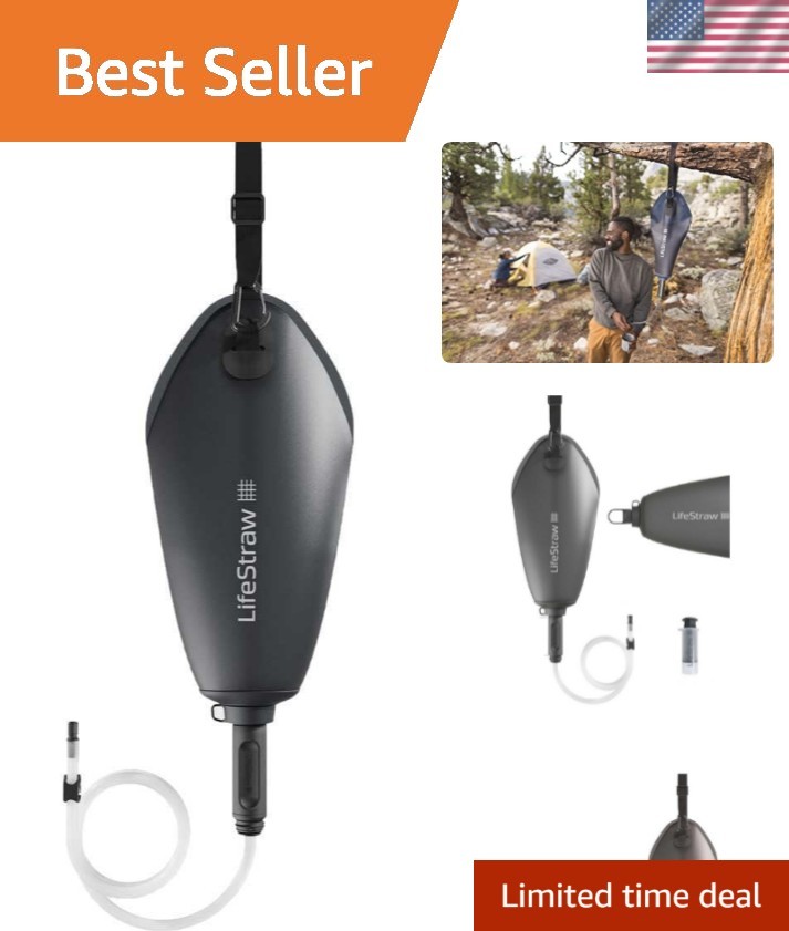 Peak Series - Compact Gravity Water Filter System - 3L for Backpacking, Group...