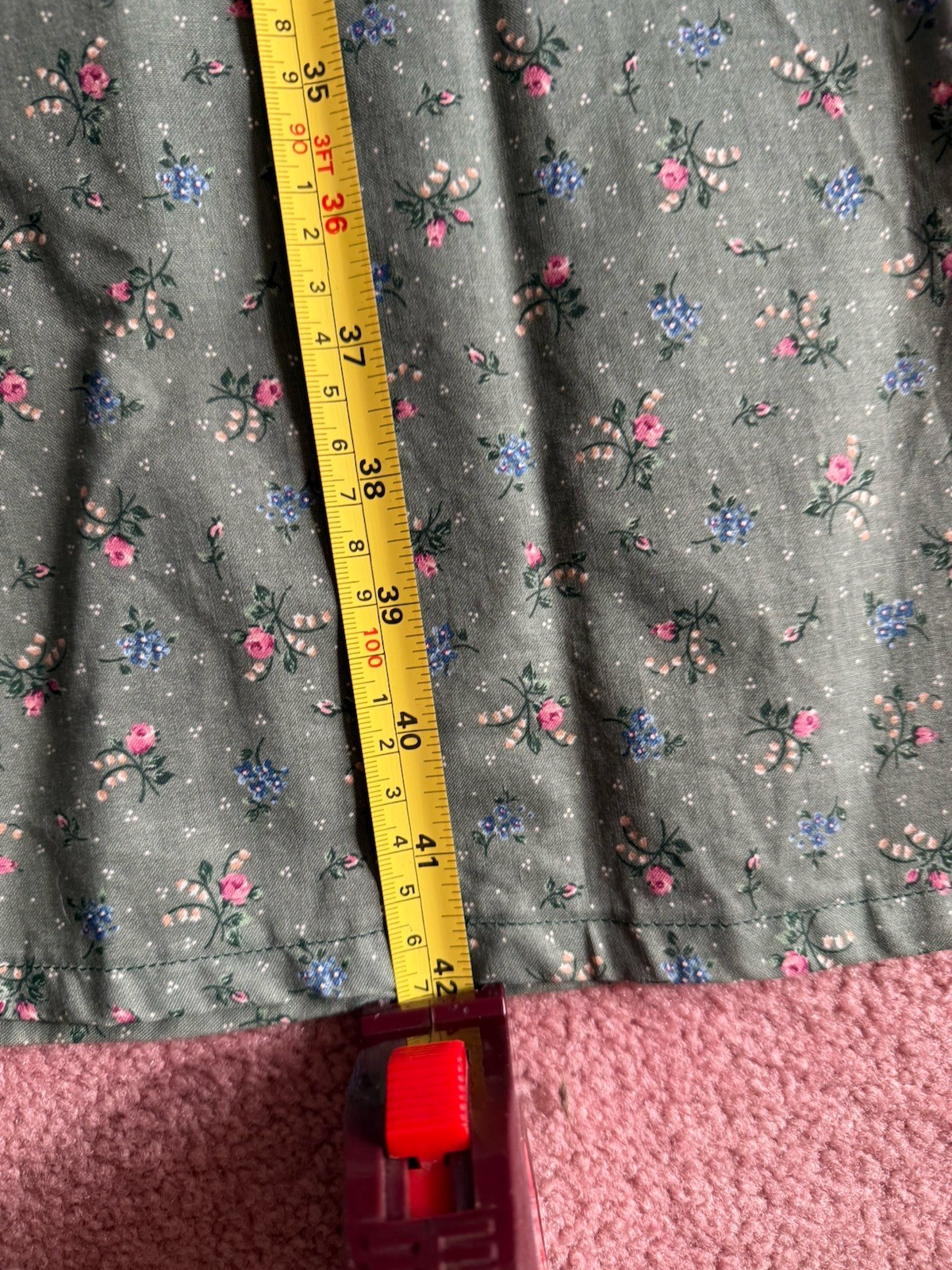 2 Native American Traditional Calico Dresses Youth L -Adult S. See Photos