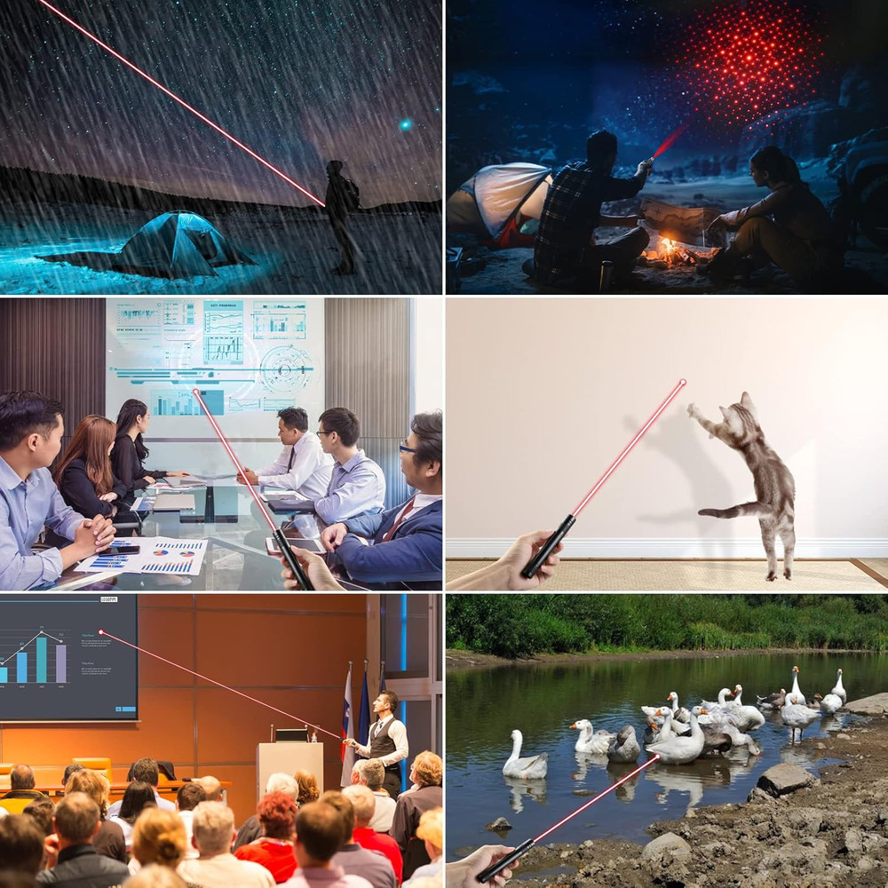 Laser Pointer High Power Rechargeable Lazer Pointer, Laser Pen with Long Range A