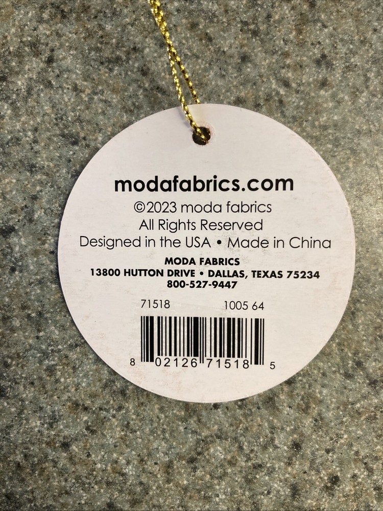 Moda Merry Quilting Sewing Notions Bag