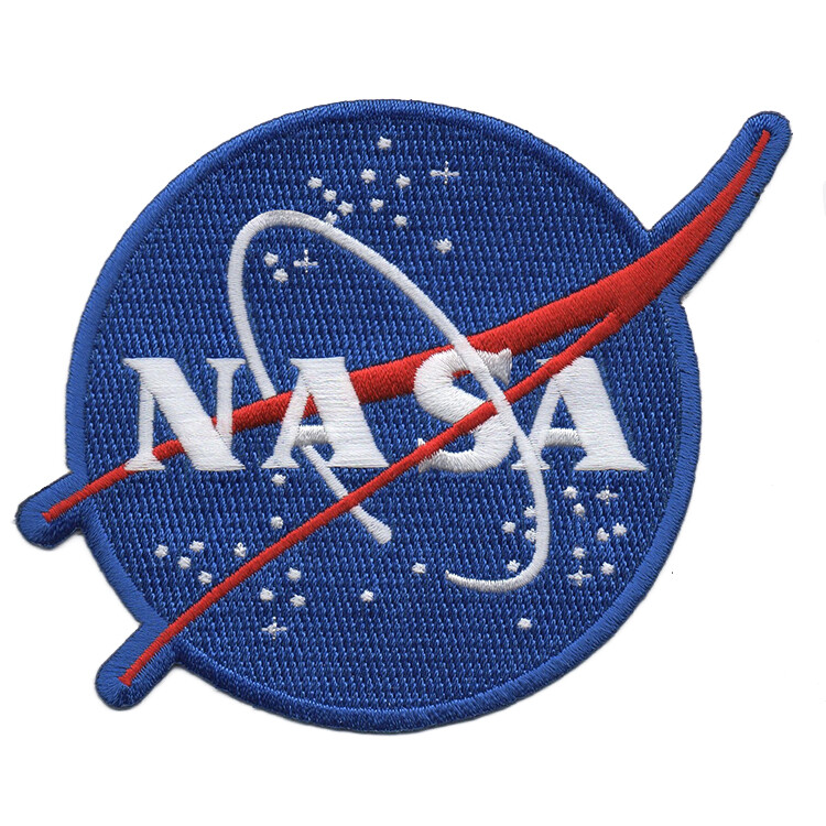 NASA Meatball 2-1/2" Full Embroidered Emblem - FREE SHIPPING from U.S.