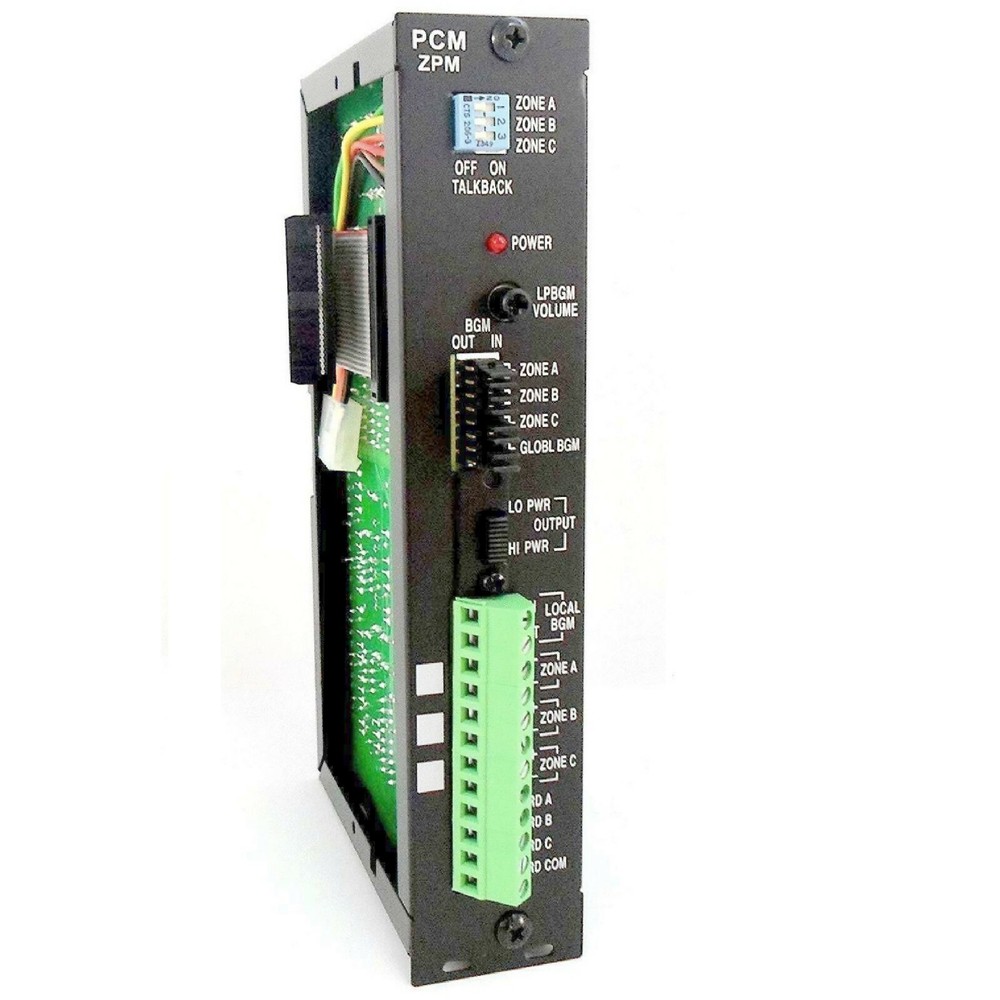 NEW! - Bogen PCM-ZPM 11699 3-Zone Module for PCM2000 System