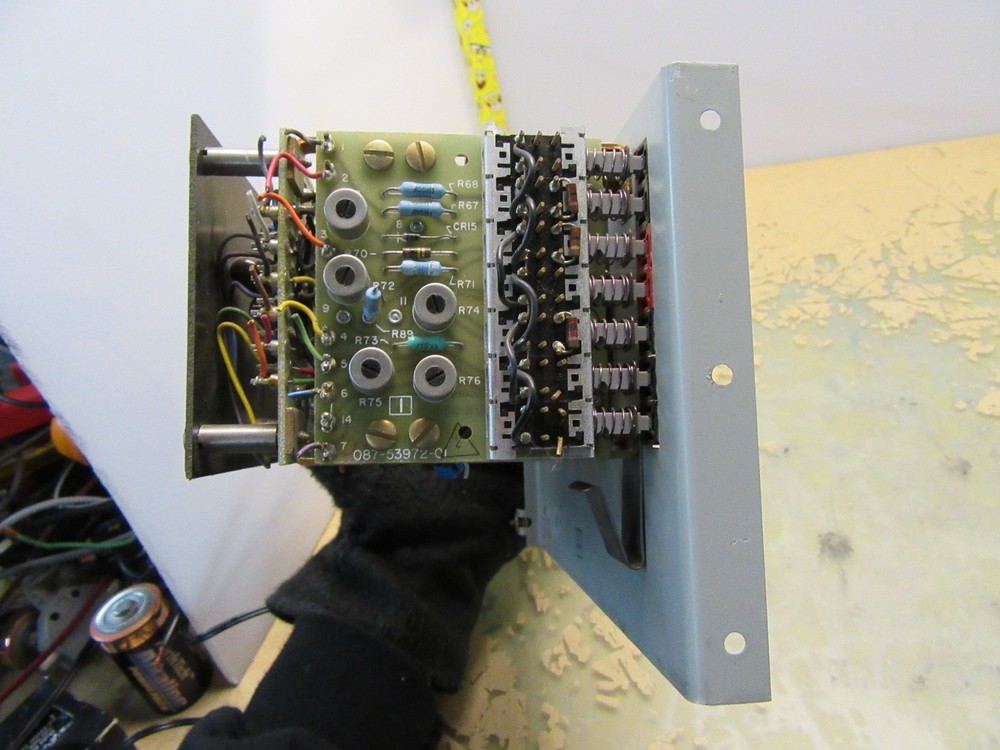 vintage lenkurt 48501-01 transmitter meter unit issue 4 m2 [2*V-9]