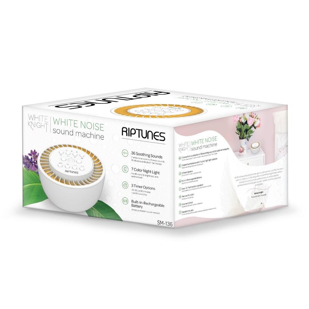 Riptunes White Noise Sound Machine SM-136