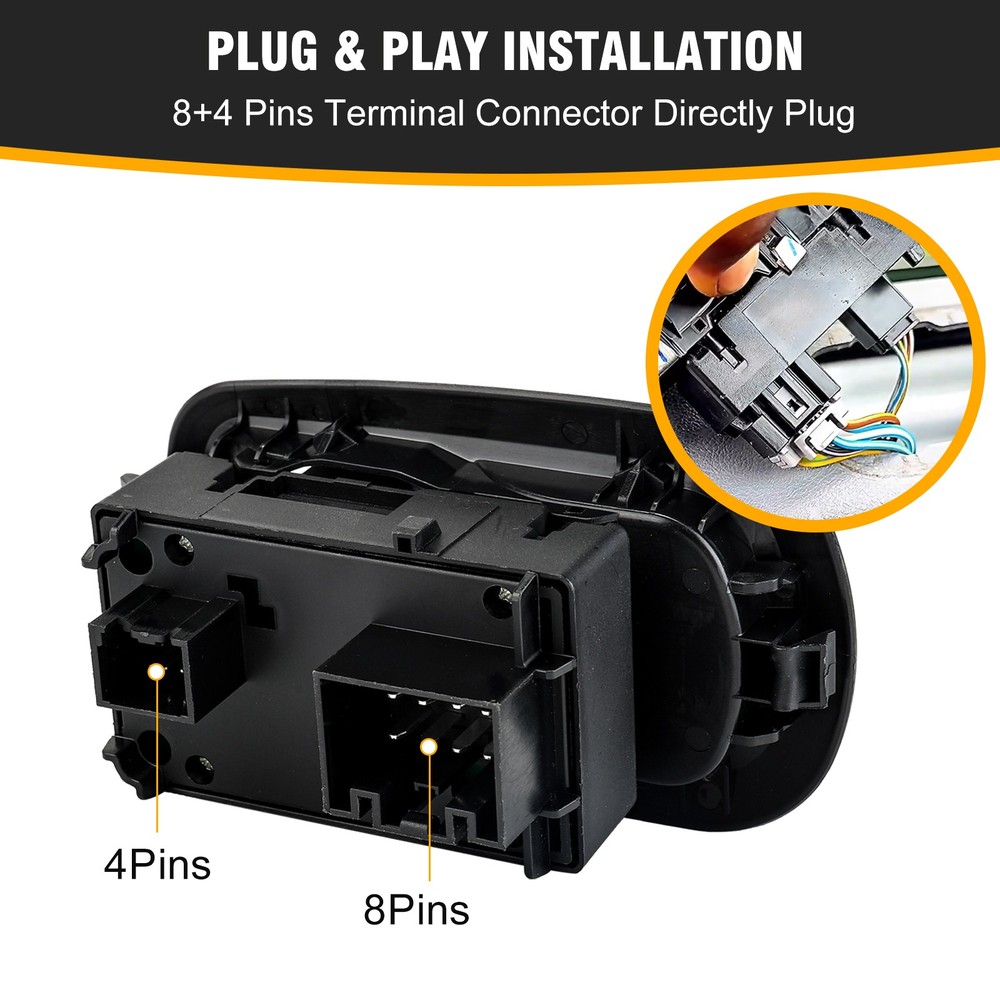 For Ford 2015-21 Transit Left Driver Side Electric Window Control Switch Button