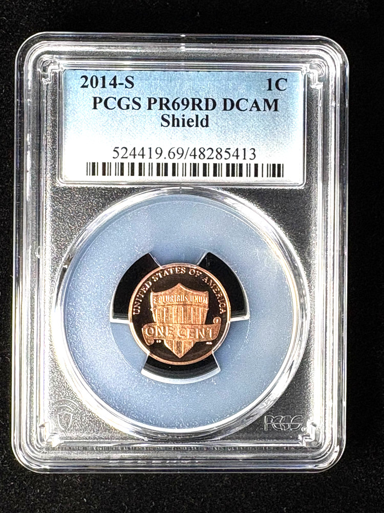 2014 S lincoln cent PR69RD DCAM
