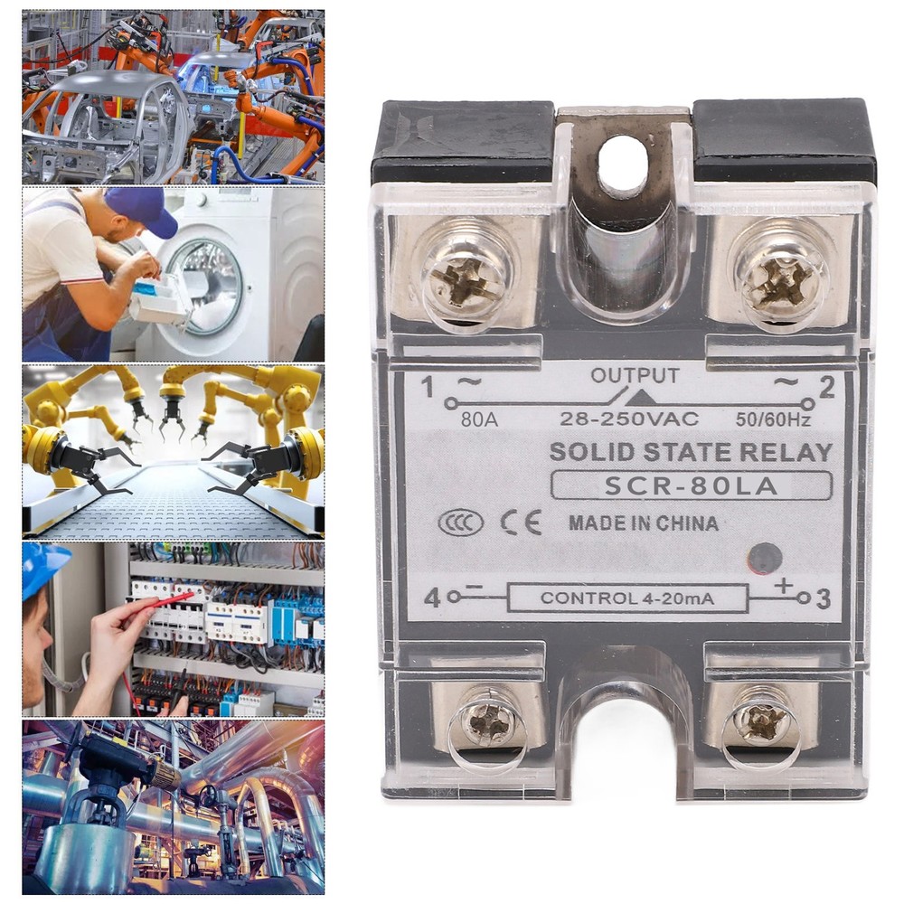 High Performance 80A Solid State Relay Module For Industrial Use Trending