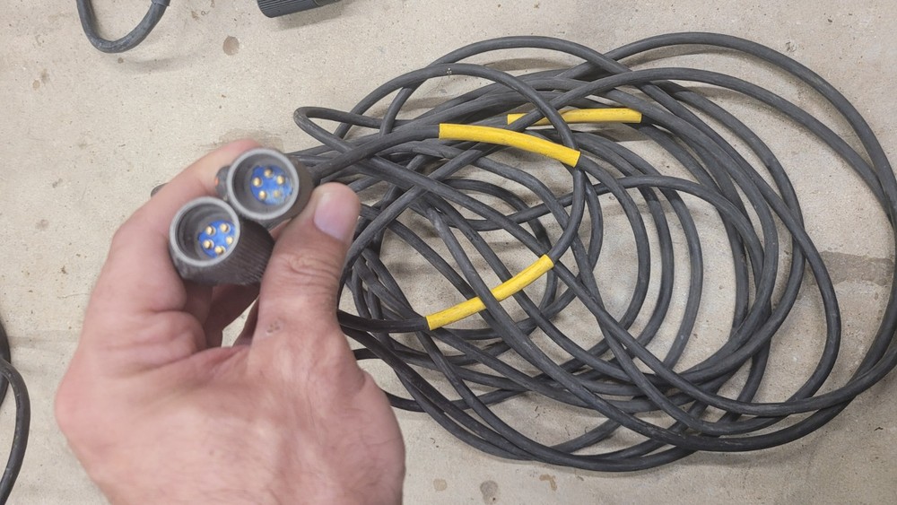 SINCGARS LS 671 Speaker Intercom Cable Splitter Rare LOT