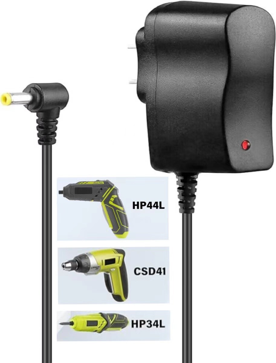 4V AC Adapter For Ryobi Cordless Screwdriver HP44L HP34L Switching Transformer