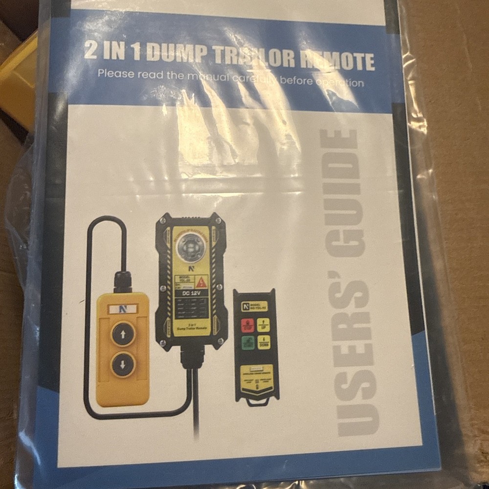 NEWTRY 2 in 1 Crane Remote, 12V Wireless Control Station