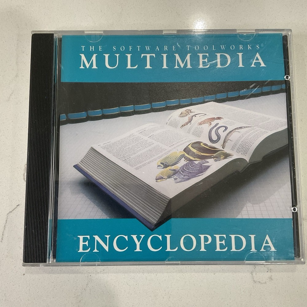 Software Toolworks Multimedia Encyclopedia CD Reference Software