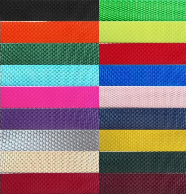 Heavy Duty Nylon Webbing Strapping - 1 Inch -- Many Colors & Lengths