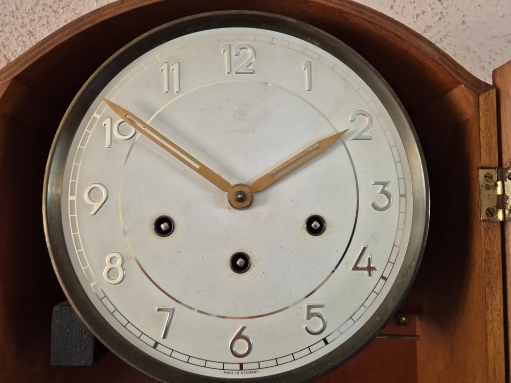 Junghans German Westminster chime wall clock ( 0743 )