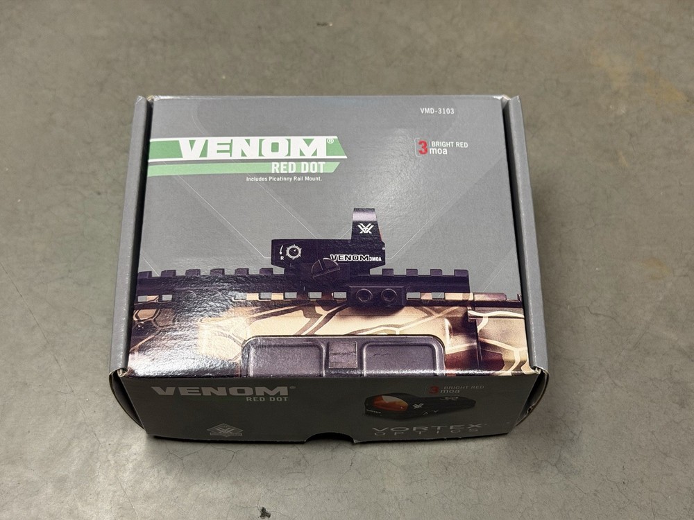 Vortex Venom 3 MOA Dot Sight - Black (VMD-3103)