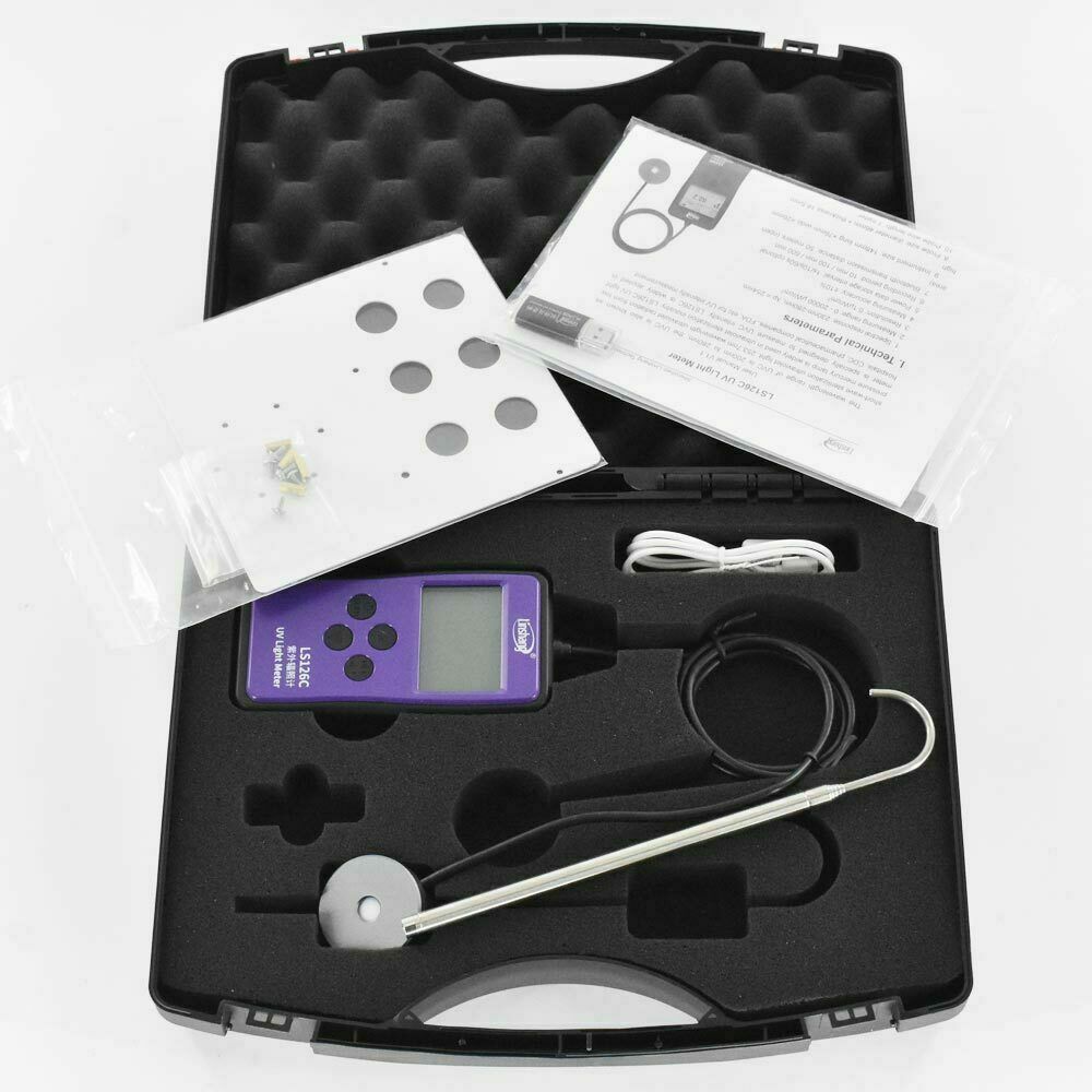 UVC light meter bactericidal germicidal sterilization disinfection lamp LS126C
