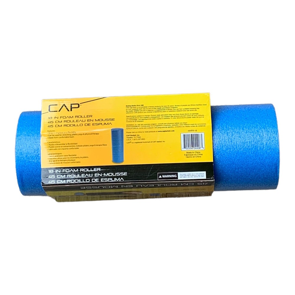 18 inch Foam Exerciser Roller CAP