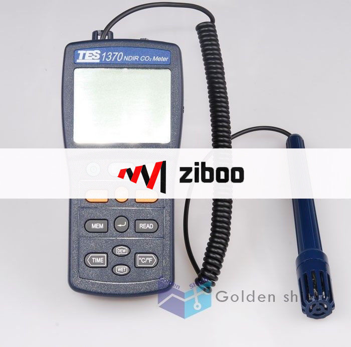 TES-1370 NDIR CO2 Analyzer Temperature Humidity Meter TES1370✦Kd