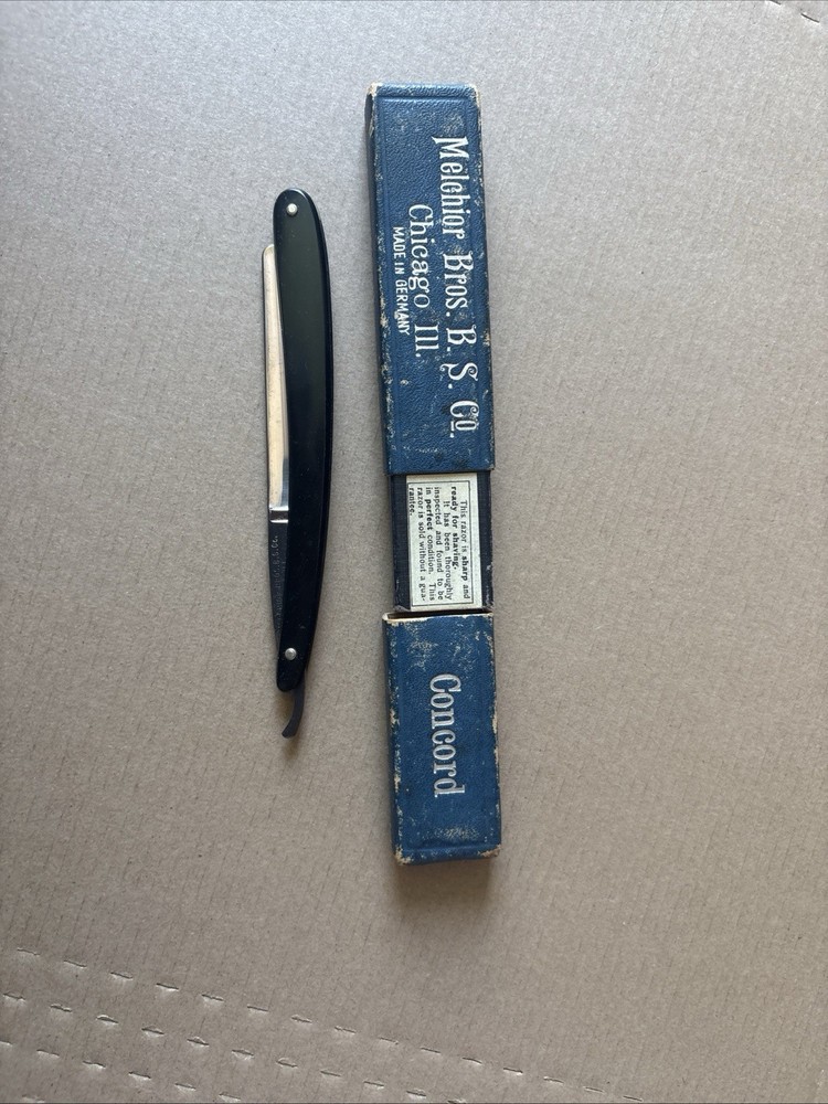 Melchior Bros Straight Razor With Box