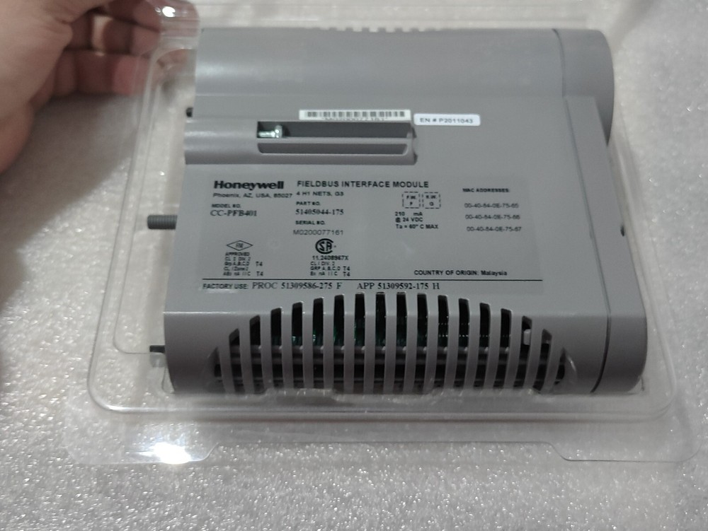 NEW HONEYWELL CC-PFB401 51405044-175 FIELDBUS INTERFACE MODULE