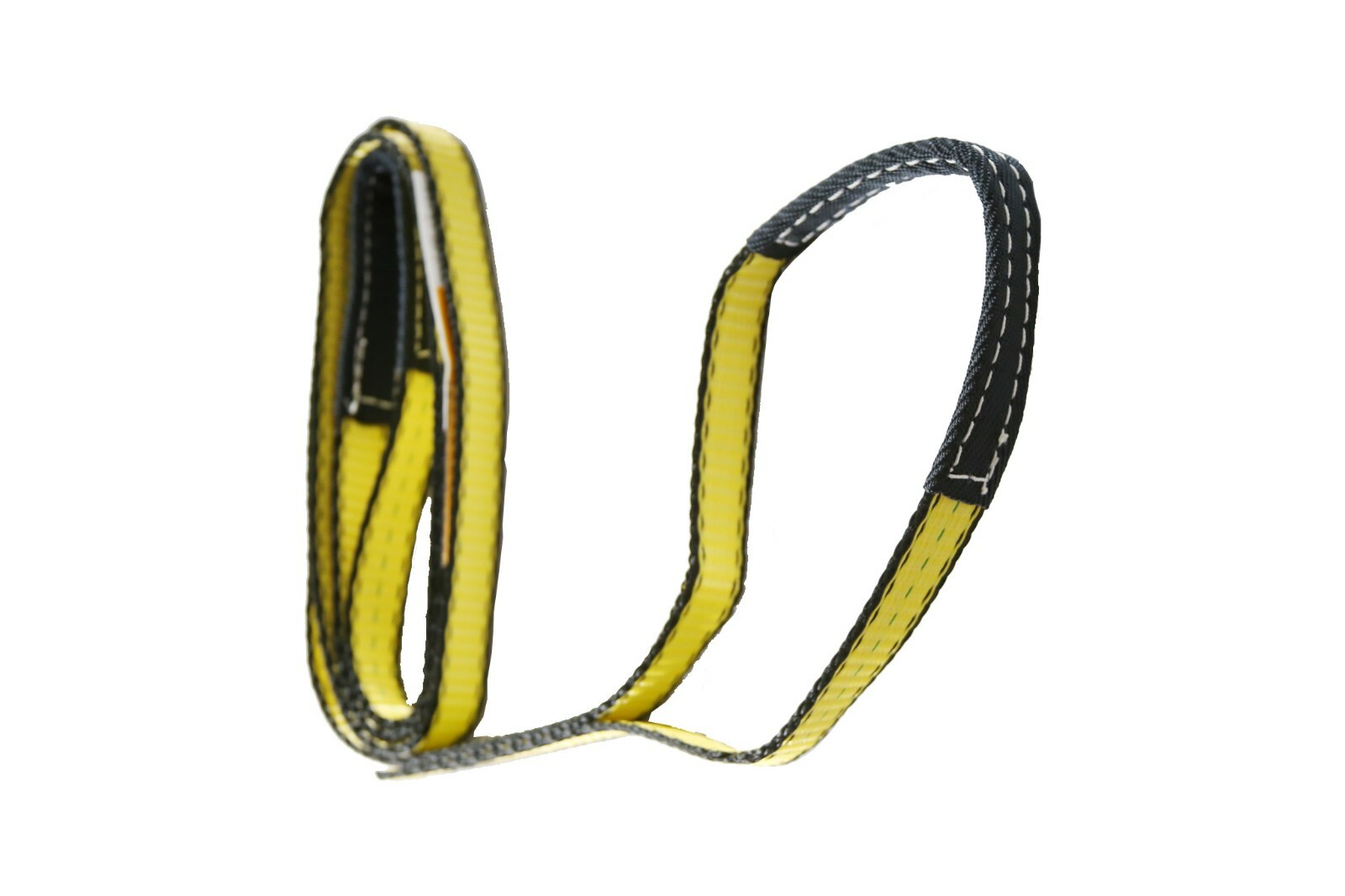 Two (2x) 1" x 2 ft Nylon POLYESTER Web Lifting Sling Tow Strap 2 Ply EE2-901