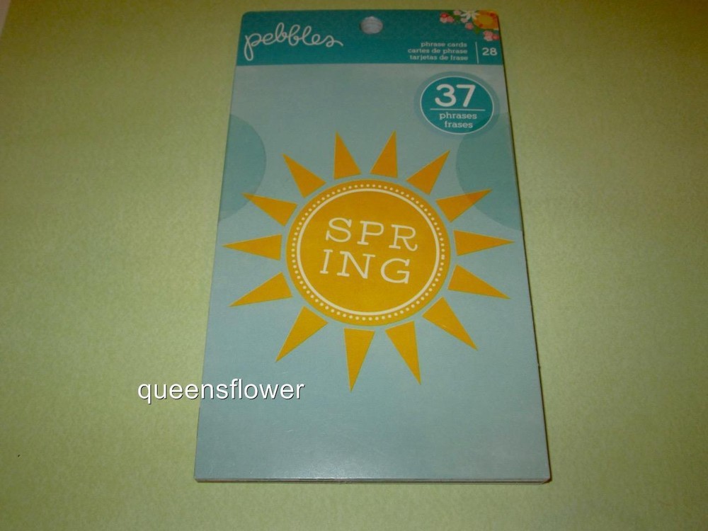 PEBBLES SPRING JOURNALING CARDS