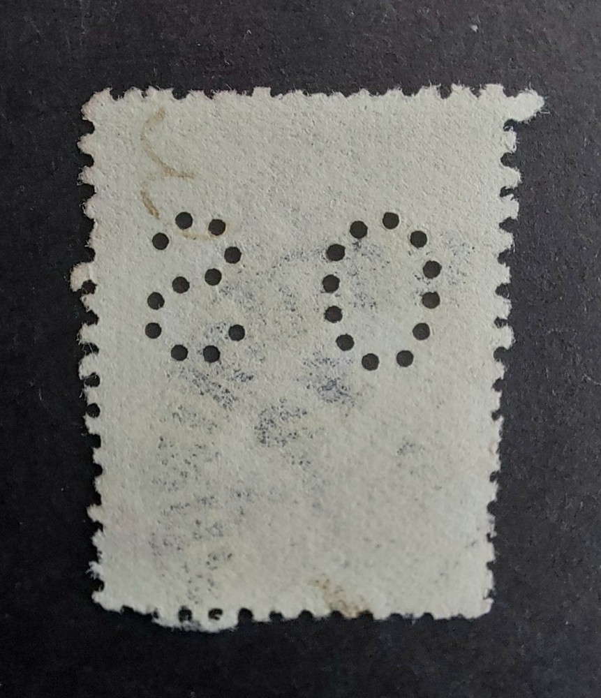 1913-23 3d OLIVE "OS" KANGAROO - USED