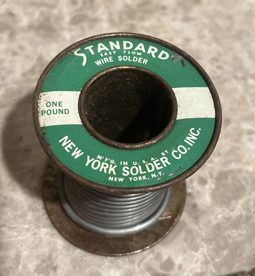 Vintage Standard Wire Solder