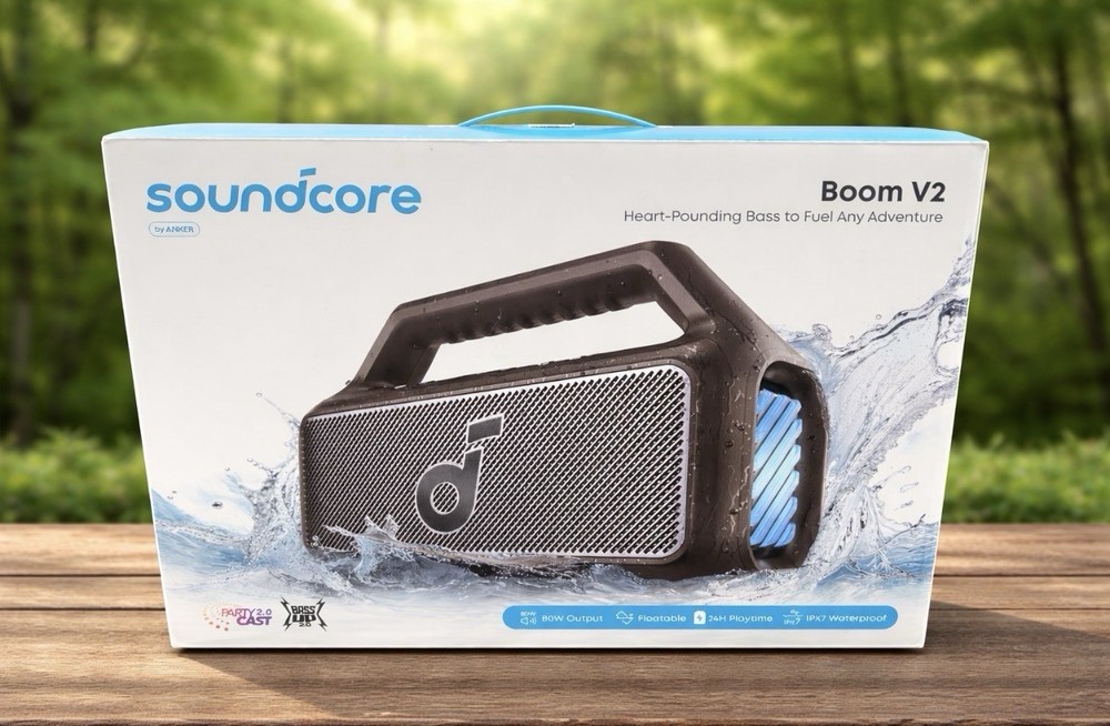 Anker Soundcore Boom V2 Bluetooth Speaker