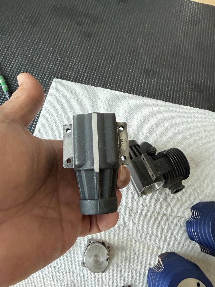 OS MAX VZB .21 Nitro Engine For Parts Only.