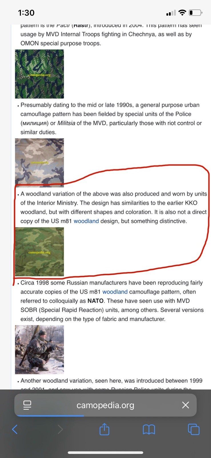 Russian Woodland Unique Internal Troops Camo Uniform Complete Militsyia