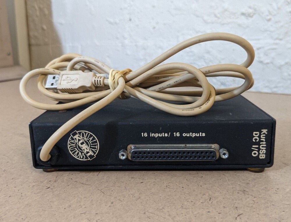 KURT WORKHOLDING KURTUSB DC I/O Module e11 16 Inputs/16 Outputs 24VDC