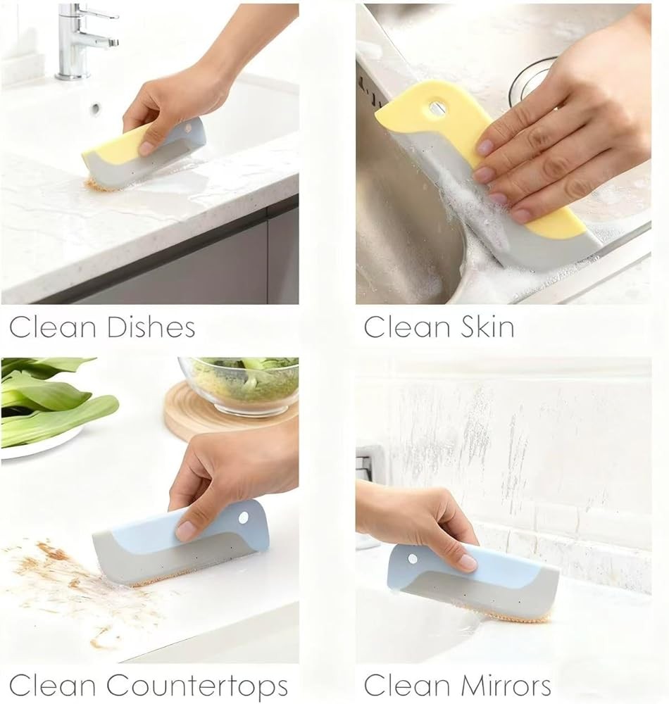 ouy Small Rubber Squeee, Kitchen Sink Squeee for Counters and